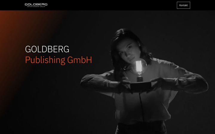 Screenshot of goldberg-publishing.com