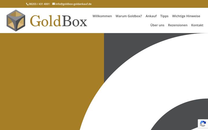 Screenshot of goldbox-goldankauf.de