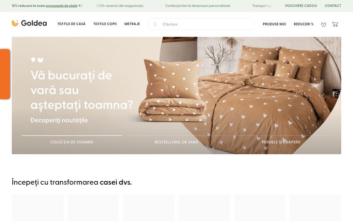 Screenshot of goldea.ro