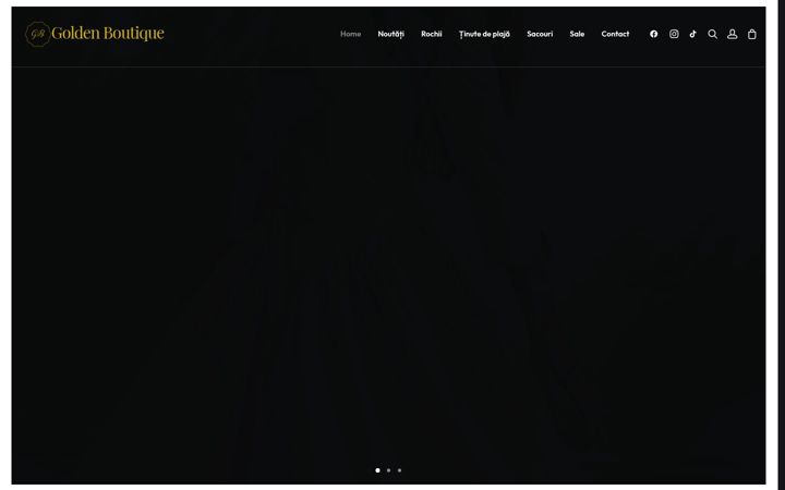Screenshot ta' golden-boutique.ro