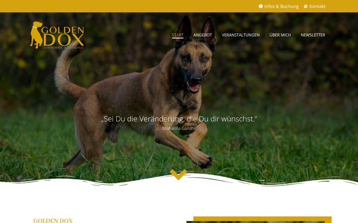 Screenshot of golden-dox.de