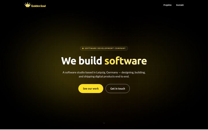 Screenshot of golden-soul.de