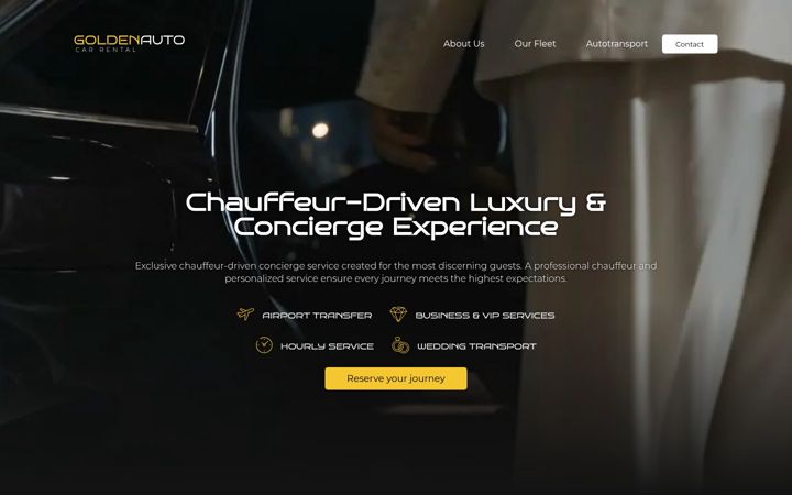 Screenshot of goldenauto.es