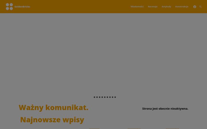 Screenshot of goldenbricks.pl