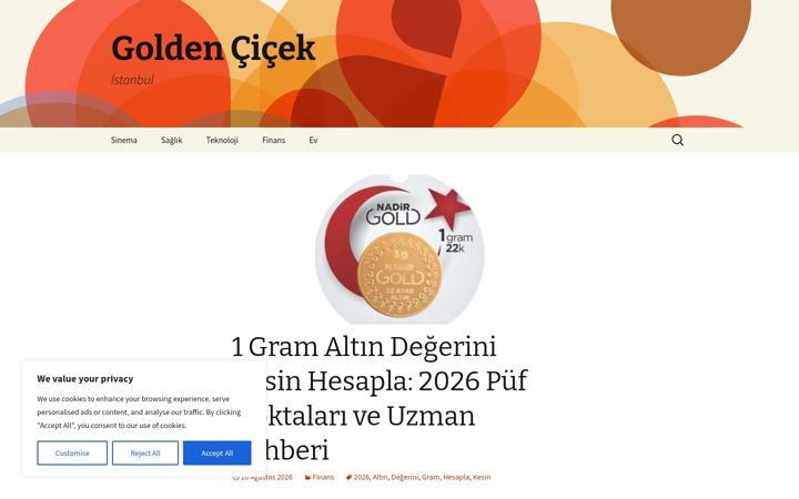 Screenshot of goldencicek.com