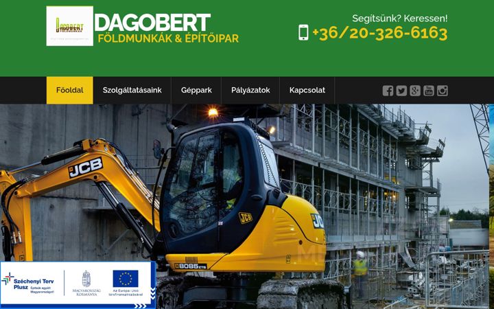 Screenshot of goldendagobert.hu