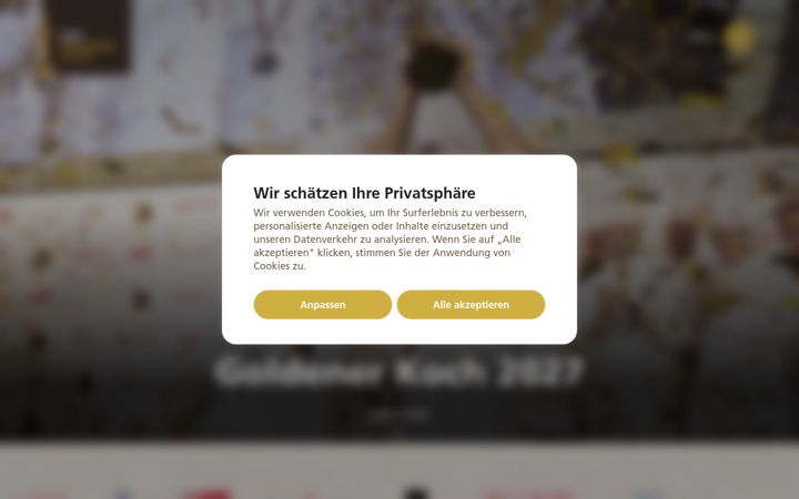 Screenshot of goldenerkoch.ch