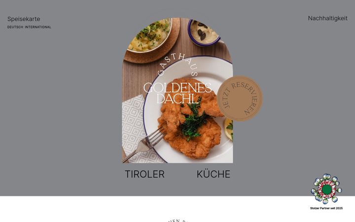 Screenshot of goldenesdachl.com