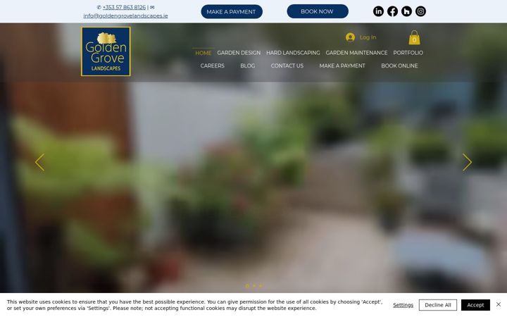 Screenshot of goldengrovelandscapes.ie