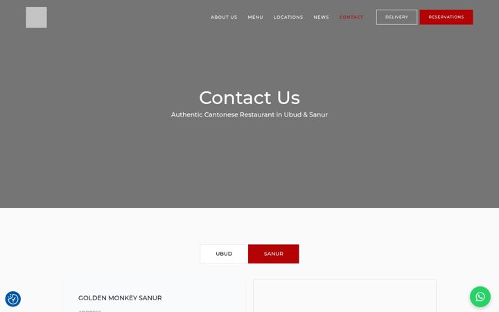 Screenshot of goldenmonkeysanur.com
