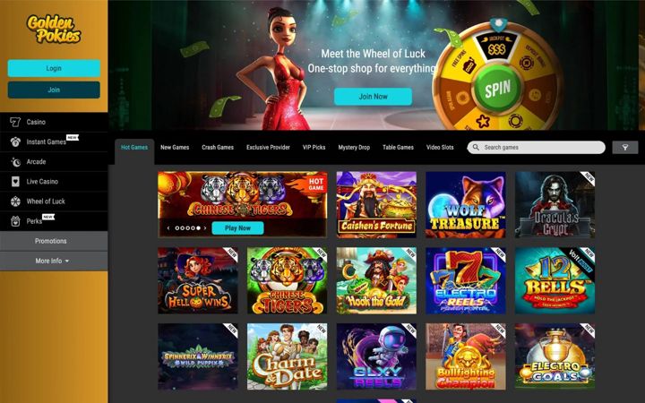 Screenshot of goldenpokiesau.com