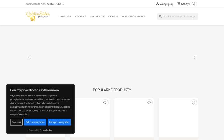 Screenshot of goldensister.pl