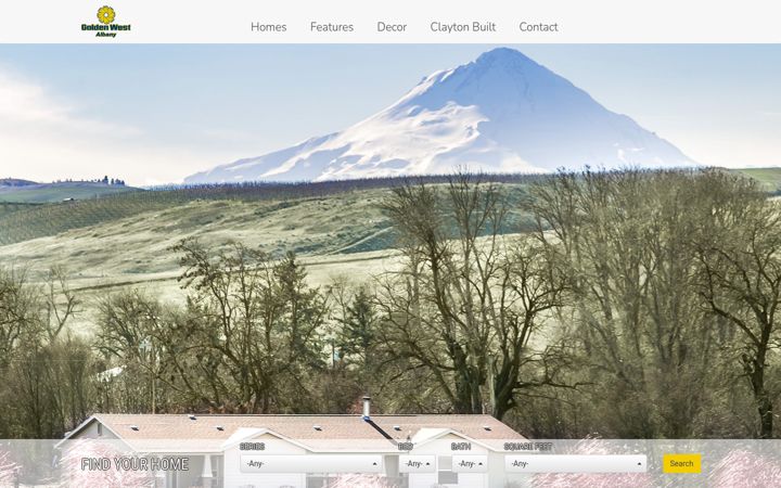 Screenshot of goldenwestalbany.com