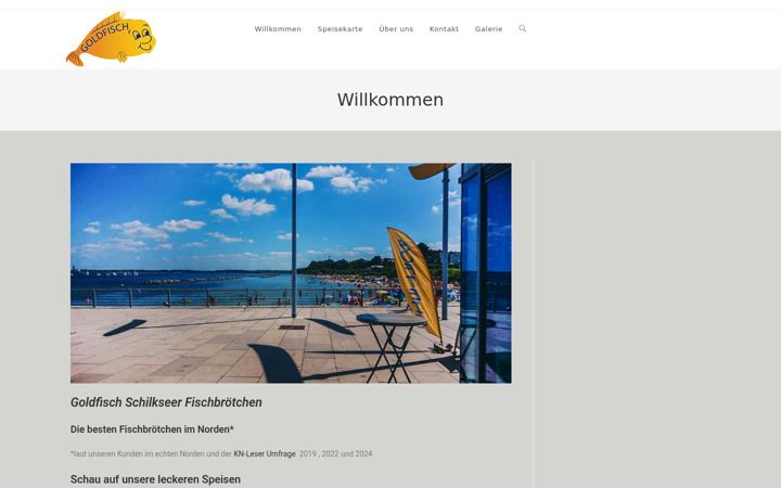 Screenshot of goldfisch-kiel.de