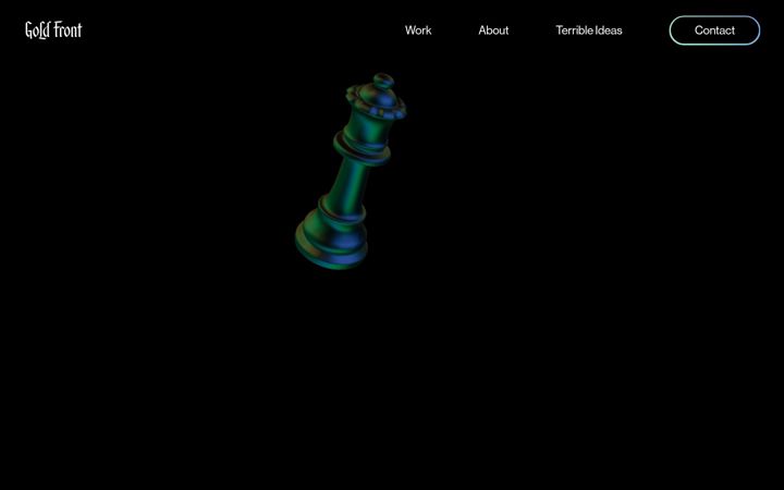 Screenshot of goldfront.com