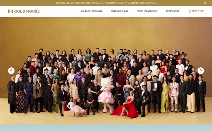 Screenshot of goldhouse.org