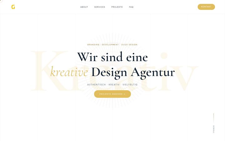 Screenshot of goldkueste-design.de