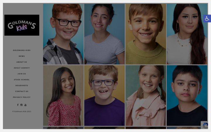 Screenshot of goldmanskids.co.uk