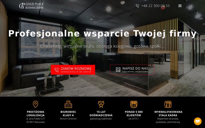 Screenshot of goldplace.eu