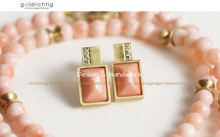 Screenshot of goldrichtig-schmuck.de