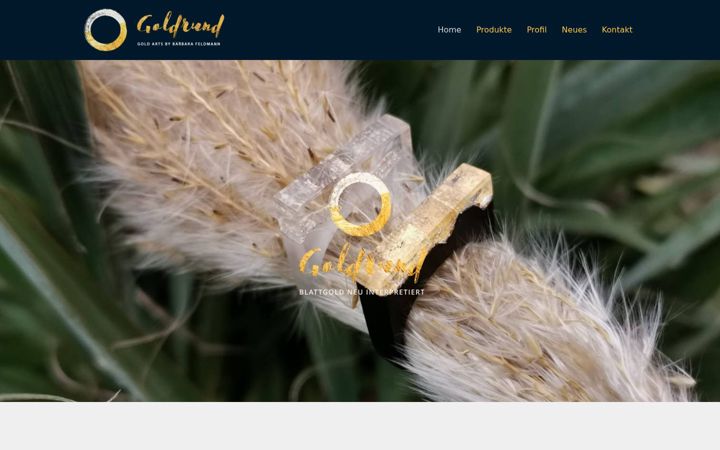 Screenshot of goldrund.de