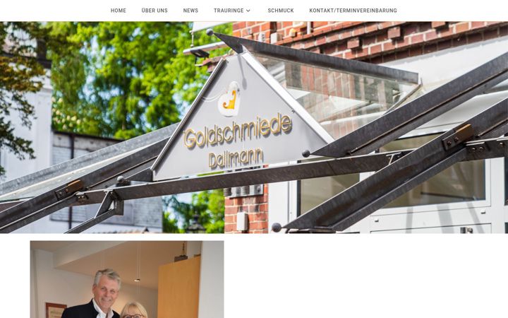 Screenshot of goldschmiede-dallmann.de