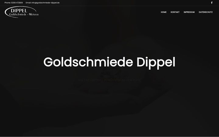 Screenshot of goldschmiede-dippel.de
