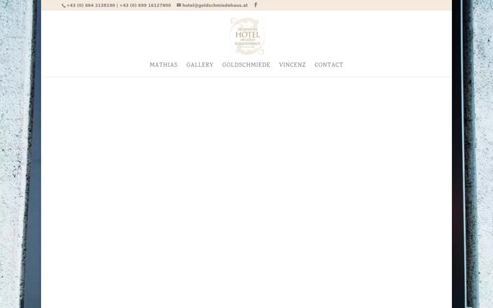 Screenshot of goldschmiedehaus.at