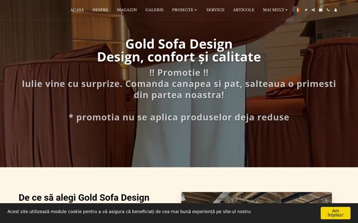 Screenshot of goldsofadesign.com