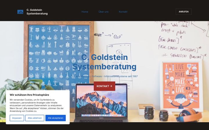 Screenshot of goldstein-systemberatung.de