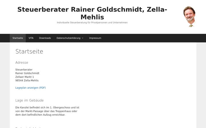 Screenshot of goldsteuer.de
