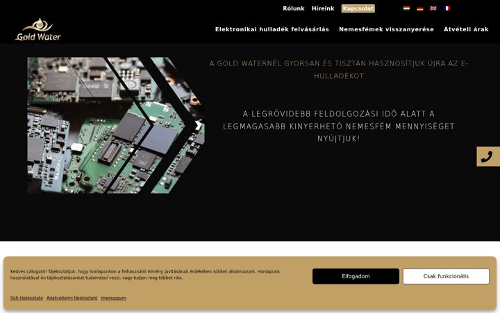 Screenshot of goldwaterrecycling.com