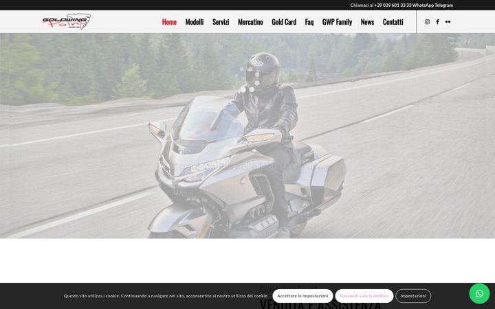 Screenshot of goldwingpoint.com