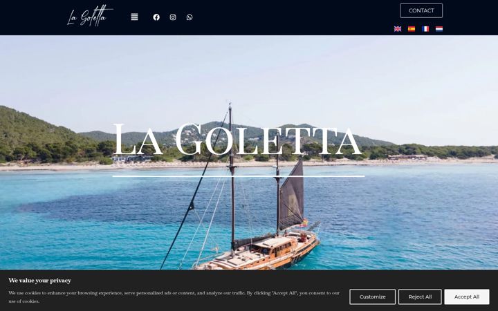 Screenshot of goletta.es