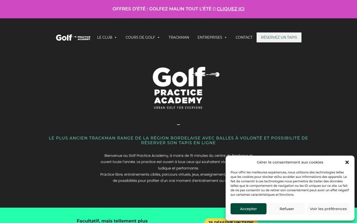Screenshot of golf-pa.com