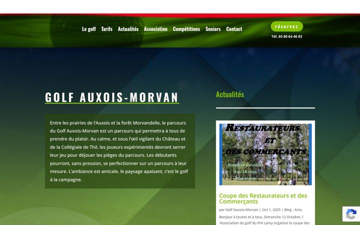 Screenshot of golf-prelamy.com