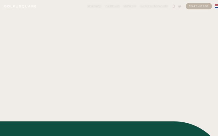 Screenshot of golf-square.com