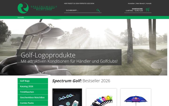 Screenshot of golfballbox.at