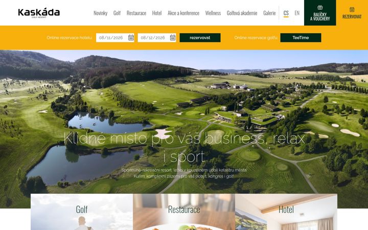 Screenshot of golfbrno.cz