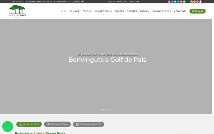 Screenshot of golfdepals.com