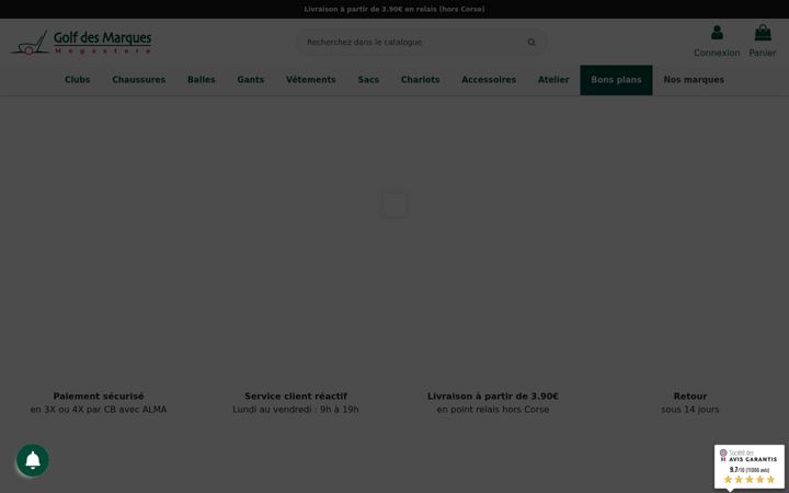 Screenshot of golfdesmarques.com
