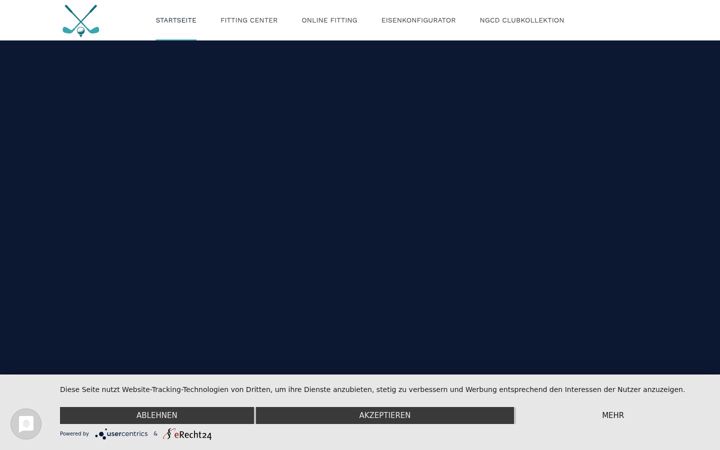 Screenshot of golffitting.de