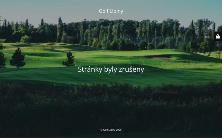 Screenshot of golflipiny.cz