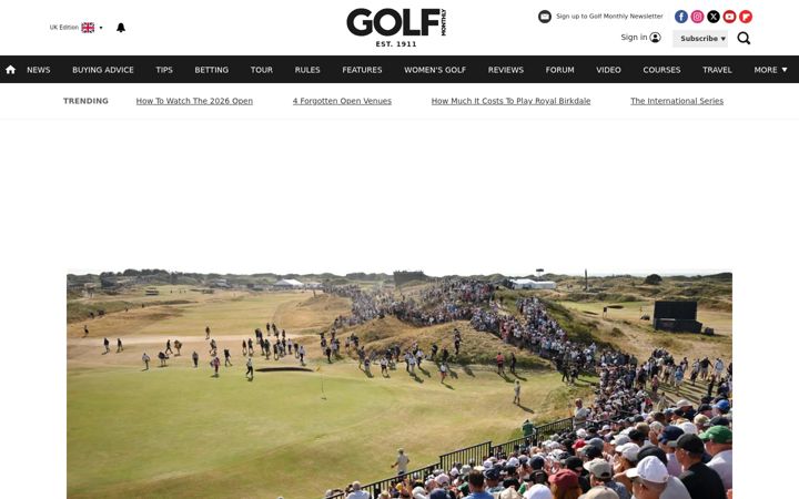 Ekrānuzņēmums no golfmonthly.com