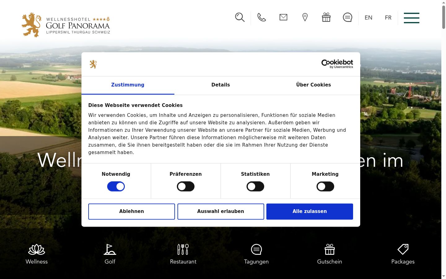 Sutikimo reklamjuostės, rodytos prieš bet kokią sąveiką, ekrano kopija