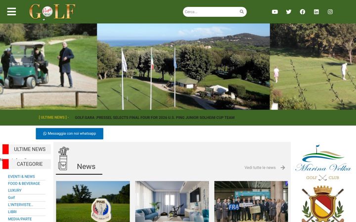 Screenshot of golfpeoplemag.eu