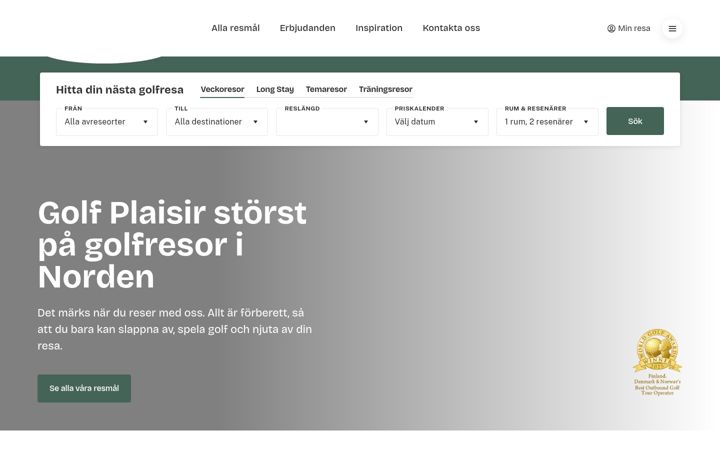 Screenshot of golfplaisir.se