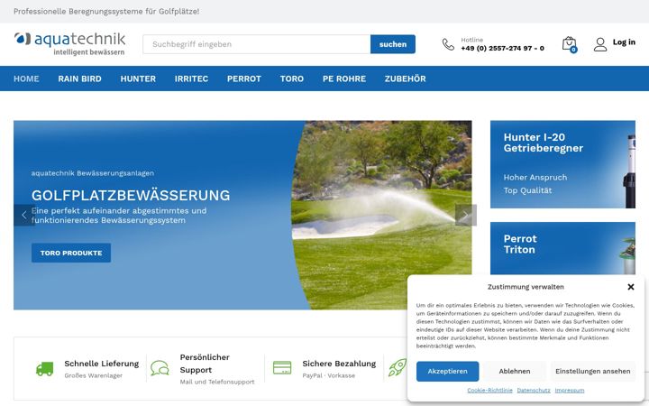 Screenshot of golfplatzregner.de