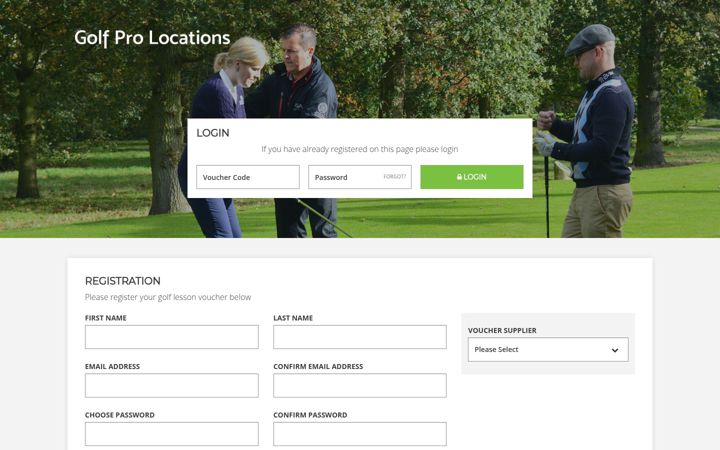 Screenshot of golfprolocations.com