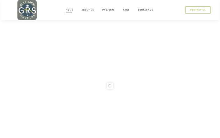 Screenshot of golfrangesolutions.co.uk